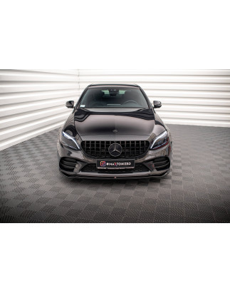 SPLITTER ANTERIORE V.1 Mercedes-Benz C AMG Line W205 / C205 / S205 Facelift (Cod. M-ME-C-205F-AMGLIN