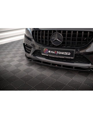 SPLITTER ANTERIORE V.2 Mercedes-Benz C AMG Line W205 / C205 / S205 Facelift (Cod. M-ME-C-205F-AMGLIN