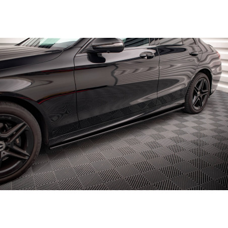 Diffusori minigonne Mercedes-Benz C43 / C AMG-Line W205 / S205 Facelift (Cod. M-ME-C-205F-AMGLINE-SD
