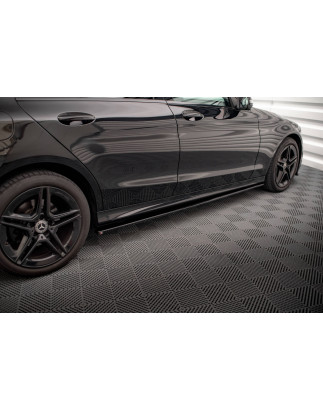 Diffusori minigonne Mercedes-Benz C43 / C AMG-Line W205 / S205 Facelift (Cod. M-ME-C-205F-AMGLINE-SD