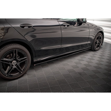 Diffusori minigonne Mercedes-Benz C43 / C AMG-Line W205 / S205 Facelift (Cod. M-ME-C-205F-AMGLINE-SD