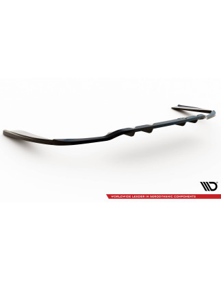 Splitter posteriore (con barre verticali) Mercedes-Benz C AMG-Line W205 Facelift (Cod. M-ME-C-205F-A