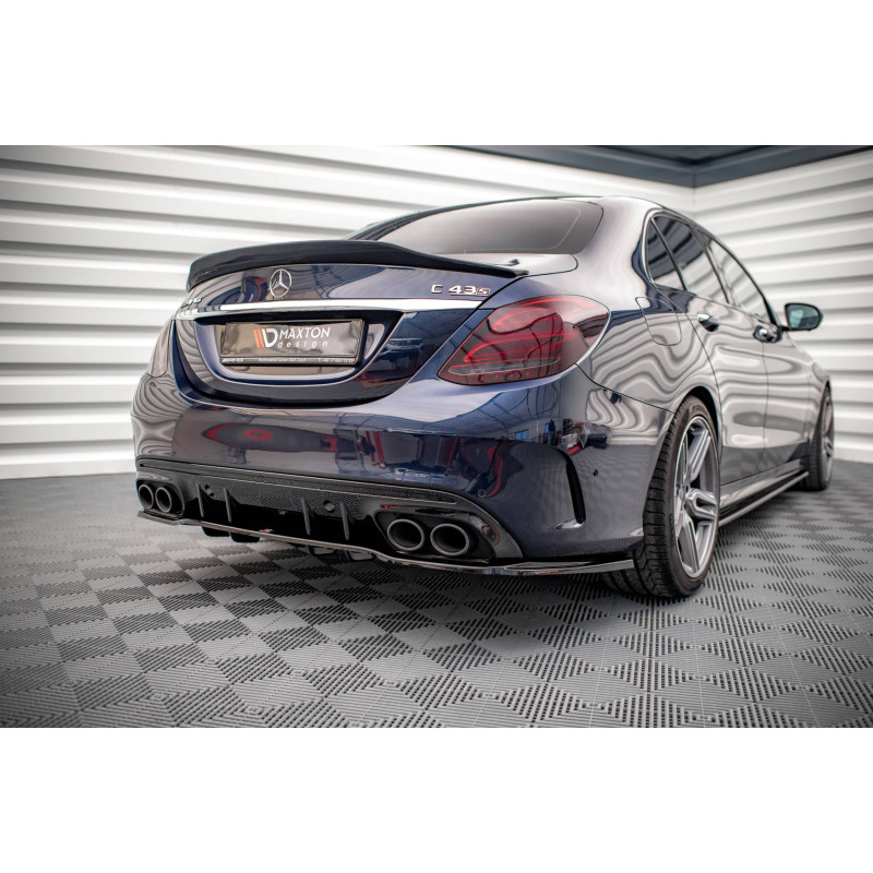Splitter posteriore (con barre verticali) Mercedes-AMG C 43 berlina  W205 Facelift (Cod. M-ME-C-205-