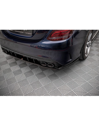 Splitter posteriore (con barre verticali) Mercedes-AMG C 43 berlina  W205 Facelift (Cod. M-ME-C-205-
