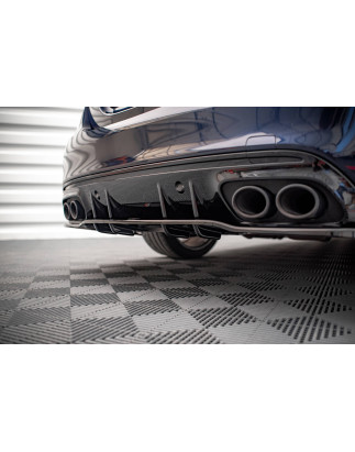 Splitter posteriore (con barre verticali) Mercedes-AMG C 43 berlina  W205 Facelift (Cod. M-ME-C-205-