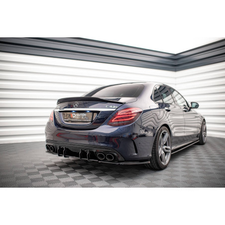 DIFFUSORE POSTERIORE street pro Mercedes-AMG C 43 berlina W205 Facelift (Cod. M-MEC205AMGCNC-RS1B)
