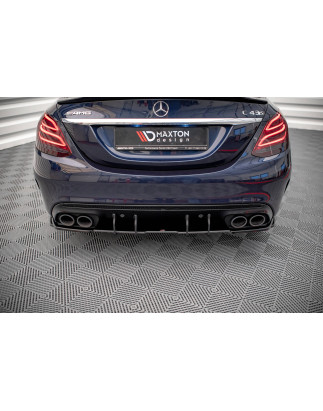DIFFUSORE POSTERIORE street pro Mercedes-AMG C 43 berlina W205 Facelift (Cod. M-MEC205AMGCNC-RS1B)