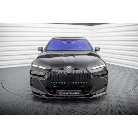 SPLITTER ANTERIORE V.1 BMW 7 M-Pack / M760e / i7 M-Pack G70   (Cod. M-BM-7-G70-MPACK-FD1G)