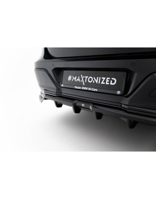 Splitter posteriore (con barre verticali) V.1 BMW 7 M-Pack G70 (Cod. M-BM-7-G70-MPACK-RD1G+RD2G)