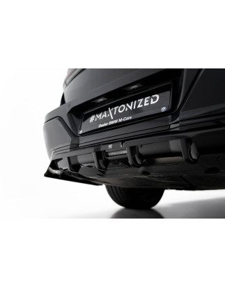 Splitter posteriore (con barre verticali) V.1 BMW 7 M-Pack G70 (Cod. M-BM-7-G70-MPACK-RD1G+RD2G)