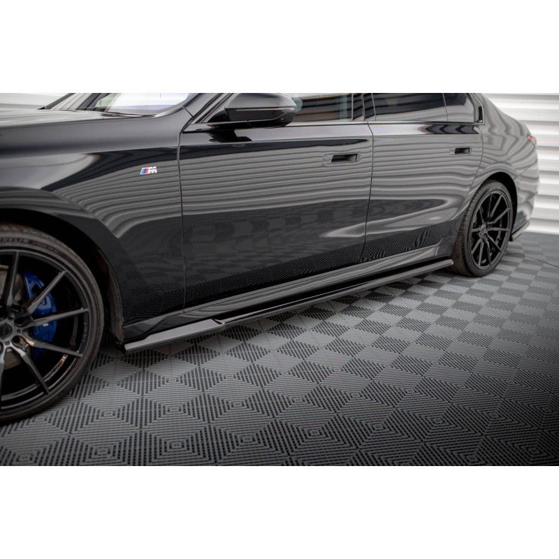 Diffusori minigonne V.1 BMW 740d xDrive M-pack / 740i xDrive M-Pack G70 (Cod. M-BM-7-G70-MPACK-SD1G)