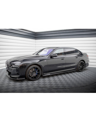 Diffusori minigonne V.1 BMW 740d xDrive M-pack / 740i xDrive M-Pack G70 (Cod. M-BM-7-G70-MPACK-SD1G)