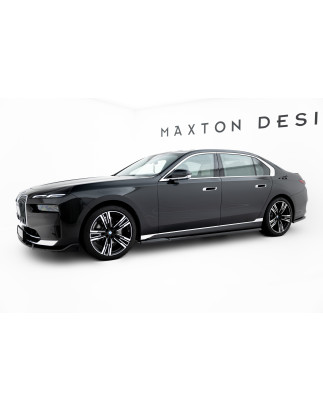 Diffusori minigonne V.1 BMW 740d xDrive M-pack / 740i xDrive M-Pack G70 (Cod. M-BM-7-G70-MPACK-SD1G)