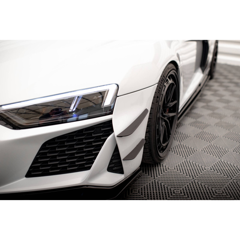 paraurti anteriore Wings (Canards) Audi R8 Mk2 Facelift (Cod. M-AU-R8-2F-CAN1)