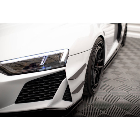 paraurti anteriore Wings (Canards) Audi R8 Mk2 Facelift (Cod. M-AU-R8-2F-CAN1)