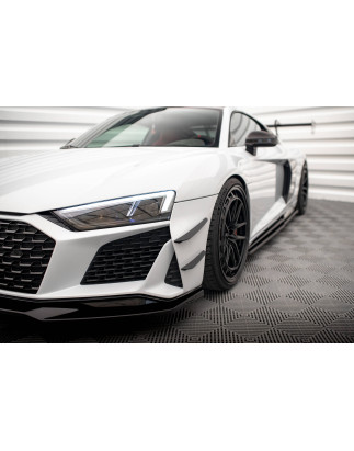 paraurti anteriore Wings (Canards) Audi R8 Mk2 Facelift (Cod. M-AU-R8-2F-CAN1)
