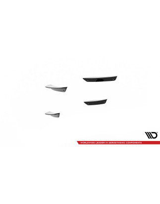 paraurti anteriore Wings (Canards) Audi R8 Mk2 Facelift (Cod. M-AU-R8-2F-CAN1)