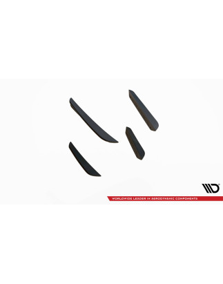 paraurti anteriore Wings (Canards) Audi R8 Mk2 Facelift (Cod. M-AU-R8-2F-CAN1)