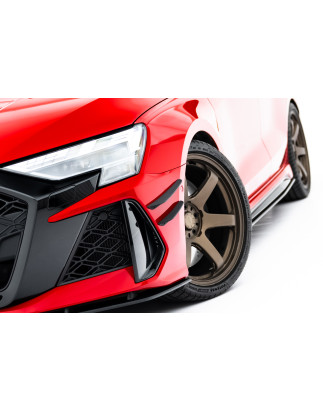 paraurti anteriore Wings (Canards) Audi R8 Mk2 Facelift (Cod. M-AU-R8-2F-CAN1)