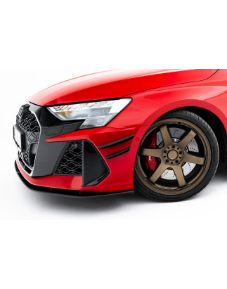 paraurti anteriore Wings (Canards) Audi R8 Mk2 Facelift (Cod. M-AU-R8-2F-CAN1)
