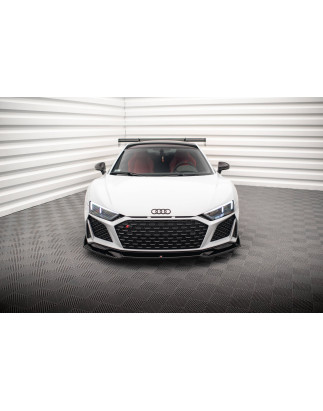 SPLITTER ANTERIORE V.3 + Flaps Audi R8 Mk2 Facelift (Cod. M-AU-R8-2F-FD4G+FD4RG+FSF)