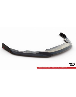 SPLITTER ANTERIORE V.3 + Flaps Audi R8 Mk2 Facelift (Cod. M-AU-R8-2F-FD4G+FD4RG+FSF)