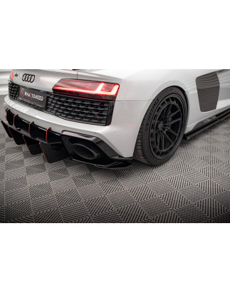 Splitters posteriori laterali Audi R8 Mk2 Facelift (Cod. M-AU-R8-2F-RSD1G)