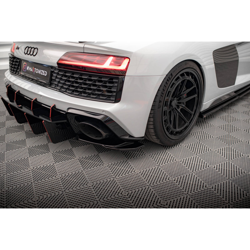 Splitters posteriori laterali Audi R8 Mk2 Facelift (Cod. M-AU-R8-2F-RSD1G)