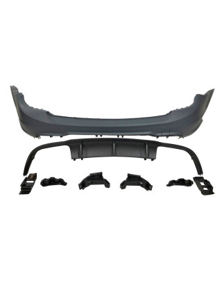 Paraurti Posteriore Mercedes W204 SW 07-13 look AMG C63 (Cod. E-TCM0100)
