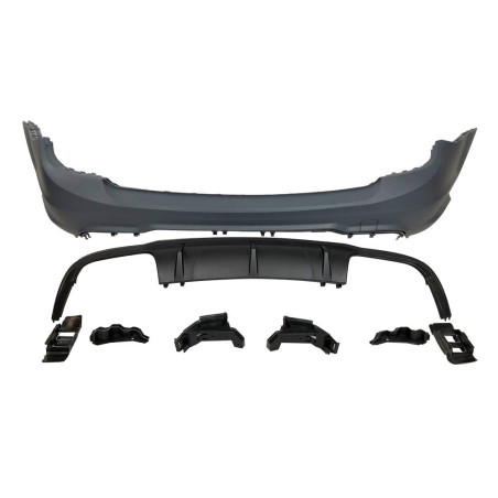 Paraurti Posteriore Mercedes W204 SW 07-13 look AMG C63 (Cod. E-TCM0100)