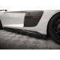 Diffusori minigonne  V.2+ Flaps Audi R8 Mk2 Facelift (Cod. M-AU-R8-2F-SD3G+SF)