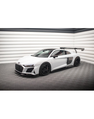 Diffusori minigonne  V.2+ Flaps Audi R8 Mk2 Facelift (Cod. M-AU-R8-2F-SD3G+SF)