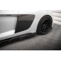 Diffusori minigonne  V.2+ Flaps Audi R8 Mk2 Facelift (Cod. M-AU-R8-2F-SD3G+SF)