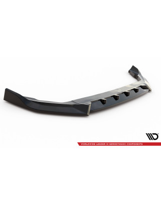 SPLITTER ANTERIORE V.2 Volvo XC90 R-Design Mk2 Facelift (Cod. M-VO-XC90-2F-RDESIGN-FD2G)