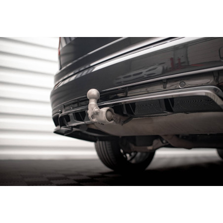 Splitter posteriore (con barre verticali) Volvo XC90 R-Design Mk2 Facelift (Cod. M-VO-XC90-2F-RDESIG