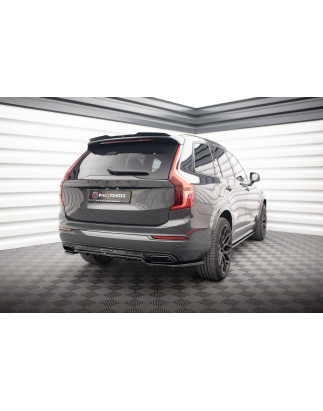 Splitter posteriore (con barre verticali) Volvo XC90 R-Design Mk2 Facelift (Cod. M-VO-XC90-2F-RDESIG
