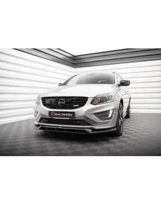SPLITTER ANTERIORE Volvo XC60 R-Design Mk1 Facelift (Cod. M-VO-XC60-1F-RDESIGN-FD1G+FD1RG)