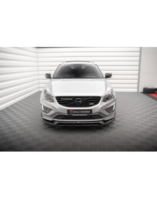 SPLITTER ANTERIORE Volvo XC60 R-Design Mk1 Facelift (Cod. M-VO-XC60-1F-RDESIGN-FD1G+FD1RG)