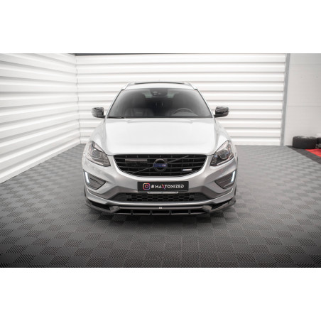 SPLITTER ANTERIORE Volvo XC60 R-Design Mk1 Facelift (Cod. M-VO-XC60-1F-RDESIGN-FD1G+FD1RG)