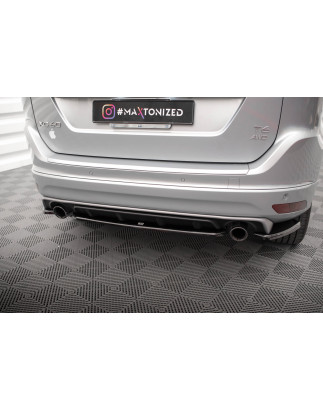 Splitter posteriore for Volvo XC60 R-Design Mk1 Facelift (Cod. M-VO-XC60-1F-RDESIGN-RD1G)