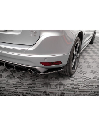 Splitters posteriori laterali Volvo XC60 R-Design Mk1 Facelift  (Cod. M-VO-XC60-1F-RDESIGN-RSD1G)