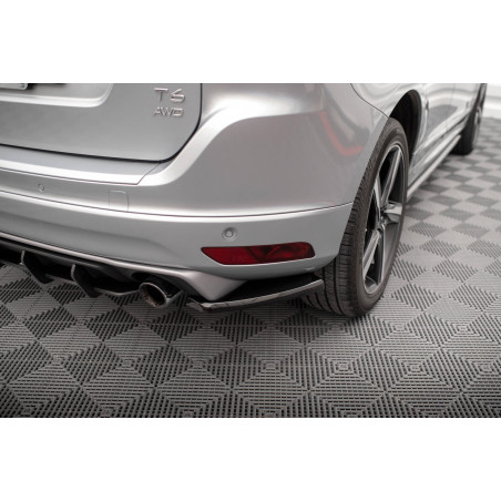 Splitters posteriori laterali Volvo XC60 R-Design Mk1 Facelift  (Cod. M-VO-XC60-1F-RDESIGN-RSD1G)