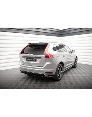 Splitters posteriori laterali Volvo XC60 R-Design Mk1 Facelift  (Cod. M-VO-XC60-1F-RDESIGN-RSD1G)