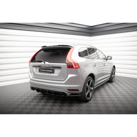 Splitters posteriori laterali Volvo XC60 R-Design Mk1 Facelift  (Cod. M-VO-XC60-1F-RDESIGN-RSD1G)
