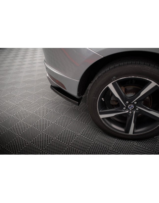 Splitters posteriori laterali Volvo XC60 R-Design Mk1 Facelift  (Cod. M-VO-XC60-1F-RDESIGN-RSD1G)