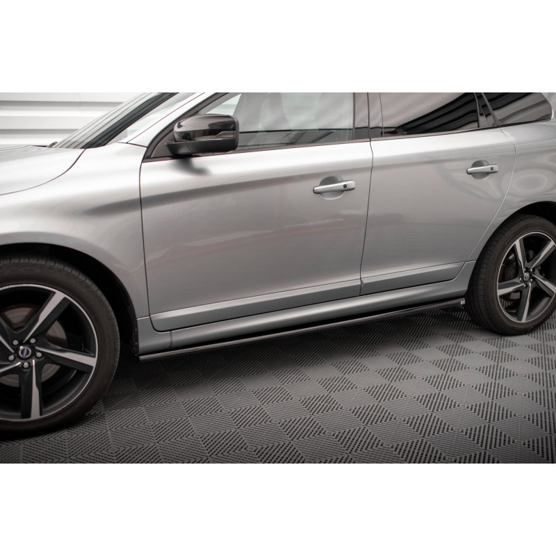 Diffusori minigonne Volvo XC60 R-Design Mk1 Facelift (Cod. M-VO-XC60-1F-RDESIGN-SD1G)