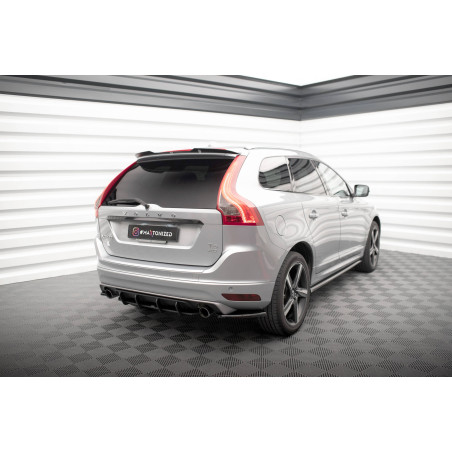 DIFFUSORE POSTERIORE street pro Volvo XC60 R-Design Mk1 Facelift (Cod. M-VOXC601FRDESIGNCNC-RS1B)