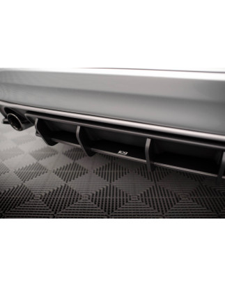 DIFFUSORE POSTERIORE street pro Volvo XC60 R-Design Mk1 Facelift (Cod. M-VOXC601FRDESIGNCNC-RS1B)