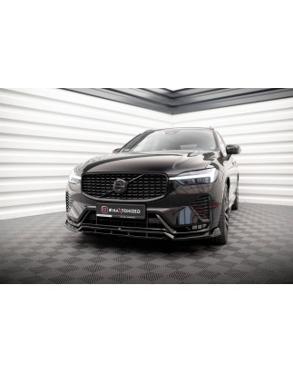 SPLITTER ANTERIORE Volvo XC60 R-Design Mk2 Facelift (Cod. M-VO-XC60-2F-RDESIGN-FD1G+FD1RG)