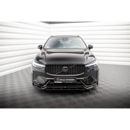 SPLITTER ANTERIORE Volvo XC60 R-Design Mk2 Facelift (Cod. M-VO-XC60-2F-RDESIGN-FD1G+FD1RG)